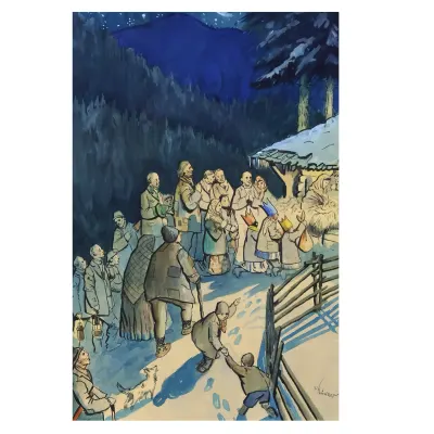 Vilém Wünsche (1900-1984) - Vánoční noc