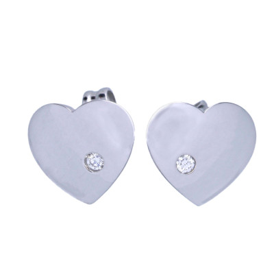 Zlaté náušnice s brilianty